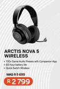 Computer Mania Steelseries arctis nova 5 wireless offer
