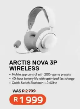 Computer Mania Steelseries arctis nova 3p wireless offer