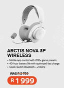 Computer Mania Steelseries arctis nova 3p wireless offer