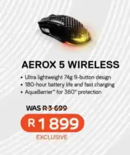 Computer Mania Steelseries aerox 5 wireless offer