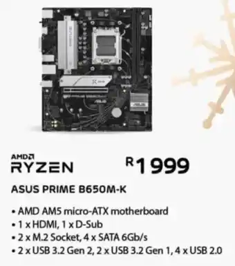 Computer Mania ASUS Prime B650M-K offer