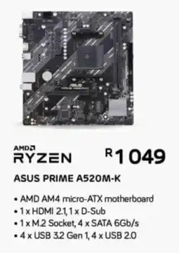Computer Mania ASUS Prime A520M-K offer