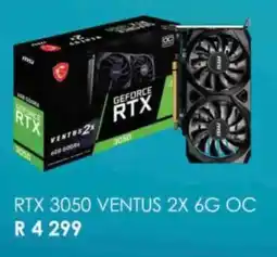 Computer Mania MSI RTX 3050 Ventus 2X 6G OC offer