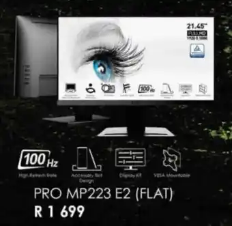 Computer Mania MSI Pro MP223 E2 Flat offer