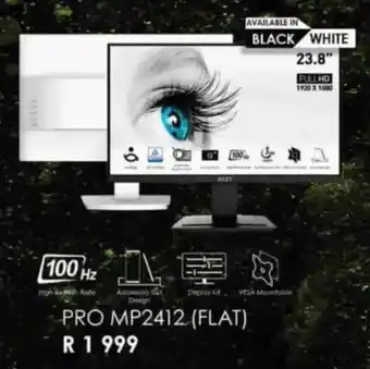 Computer Mania MSI Pro MP2412 Flat offer