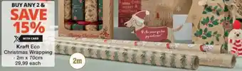 Checkers Hyper Kraft Eco Christmas Wrapping offer