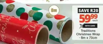 Checkers Hyper Traditions Christmas Wrap offer