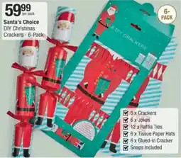 Checkers Hyper Santa's Choice DIY Christmas Crackers offer