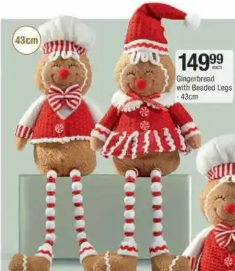 Checkers Hyper Gingerbread with Beaded Legs offer