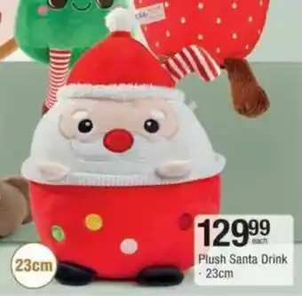 Checkers Hyper Plush Santa Drink offer