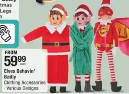 Checkers Hyper Elves Behavin' Badly Clothing Accessories offer