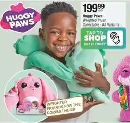 Checkers Hyper Huggy Paws Weighted Plush Collectable offer