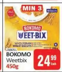 KitKat Cash and Carry Bokomo Weetbix 450g offer