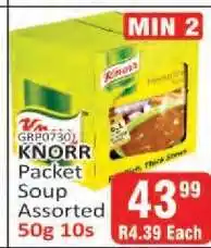 KitKat Cash and Carry Knorr Packet Soup Assorted offer