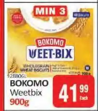 KitKat Cash and Carry Bokomo Weetbix 900g offer