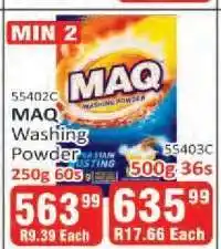 KitKat Cash and Carry MAQ WASHING POWDER offer