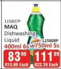 KitKat Cash and Carry MAQ DISHWASHING LIQUID offer