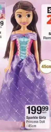 Checkers Hyper Sparkle Girlz Princess Doll offer