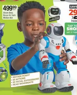 Checkers Hyper Xtrem Bots Bruce Hi-Tech Motion Bot offer
