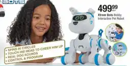 Checkers Hyper Xtrem Bots Bobby Interactive Pet Robot offer