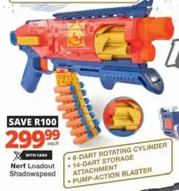 Checkers Hyper Nerf Loadout Shadowspeed offer