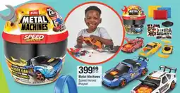 Checkers Hyper Metal Machines Speed Heroes Playset offer