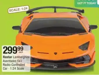 Checkers Hyper Rastar Lamborghini Aventador SVJ Radio-Controlled Car offer