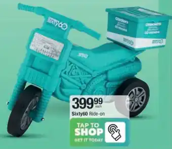 Checkers Hyper Sixty60 Ride-on offer