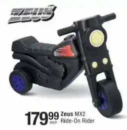 Checkers Hyper Zeus MX2 Ride-On Rider offer