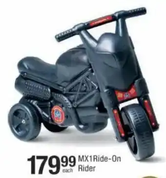 Checkers Hyper MX1 Ride-On Rider offer