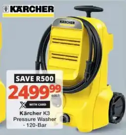 Checkers Hyper Karcher K3 Pressure Washer offer