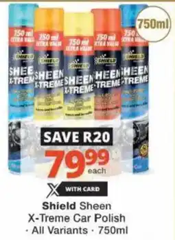 Checkers Hyper Shield Sheen X-Treme Car Polish offer
