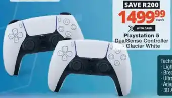 Checkers Hyper Playstation 5 DualSense Controller offer
