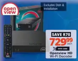 Checkers Hyper Openview HD Wi-Fi Decoder offer
