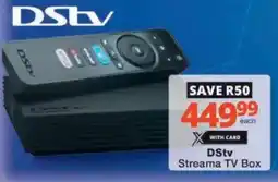 Checkers Hyper DStv Streama TV Box offer