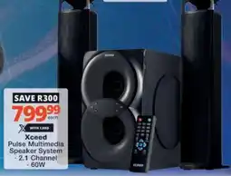 Checkers Hyper Xceed Pulse Multimedia Speaker System offer