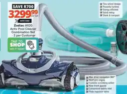 Checkers Hyper Zodiac AX20 Activ Pool Cleaner Combination Set offer