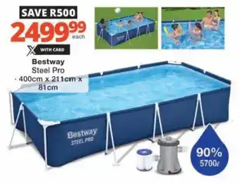Checkers Hyper Bestway Steel Pro offer