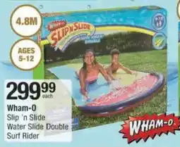 Checkers Hyper Wham-O Slip 'n Slide Water Slide Double Surf Rider offer