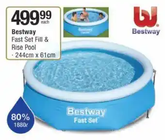 Checkers Hyper Bestway Fast Set Fill & Rise Pool offer