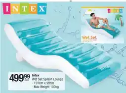 Checkers Hyper Intex Wet Set Splash Lounge offer