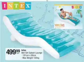 Checkers Hyper Intex Wet Set Splash Lounge offer