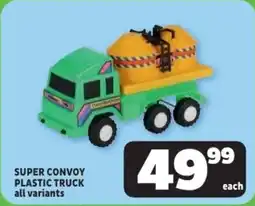 Usave Super convoy plastic truck offer