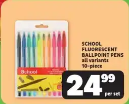 Usave School fluorescent ballpoint pens offer