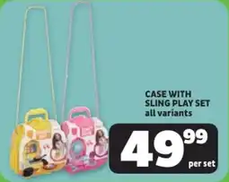 Usave Case with sling play set offer