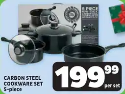 Usave Carbon steel cookware set offer
