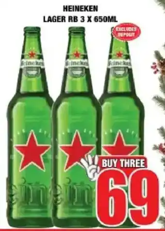Boxer Liquors Heineken lager rb offer