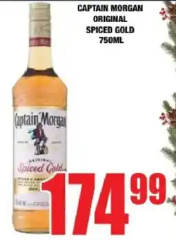 Boxer Liquors Captain morgan original spiced gold offer