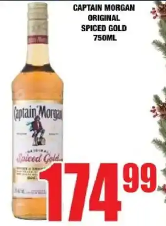 Boxer Liquors Captain morgan original spiced gold offer