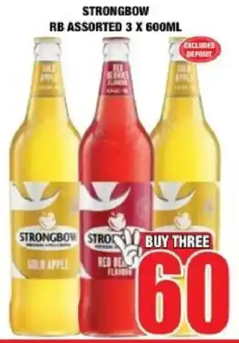 Boxer Liquors Strongbow rb assorted offer